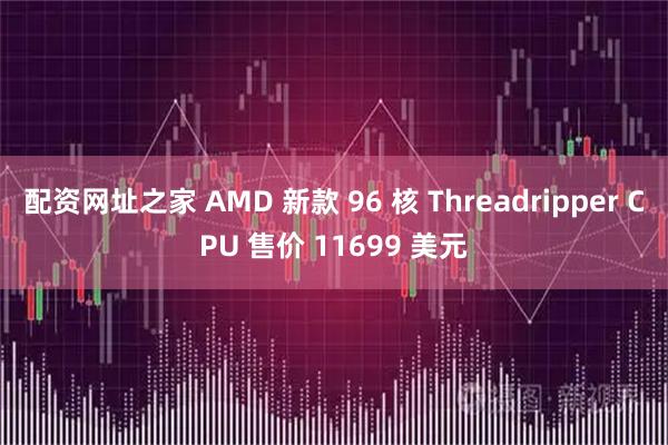 配资网址之家 AMD 新款 96 核 Threadripper CPU 售价 11699 美元